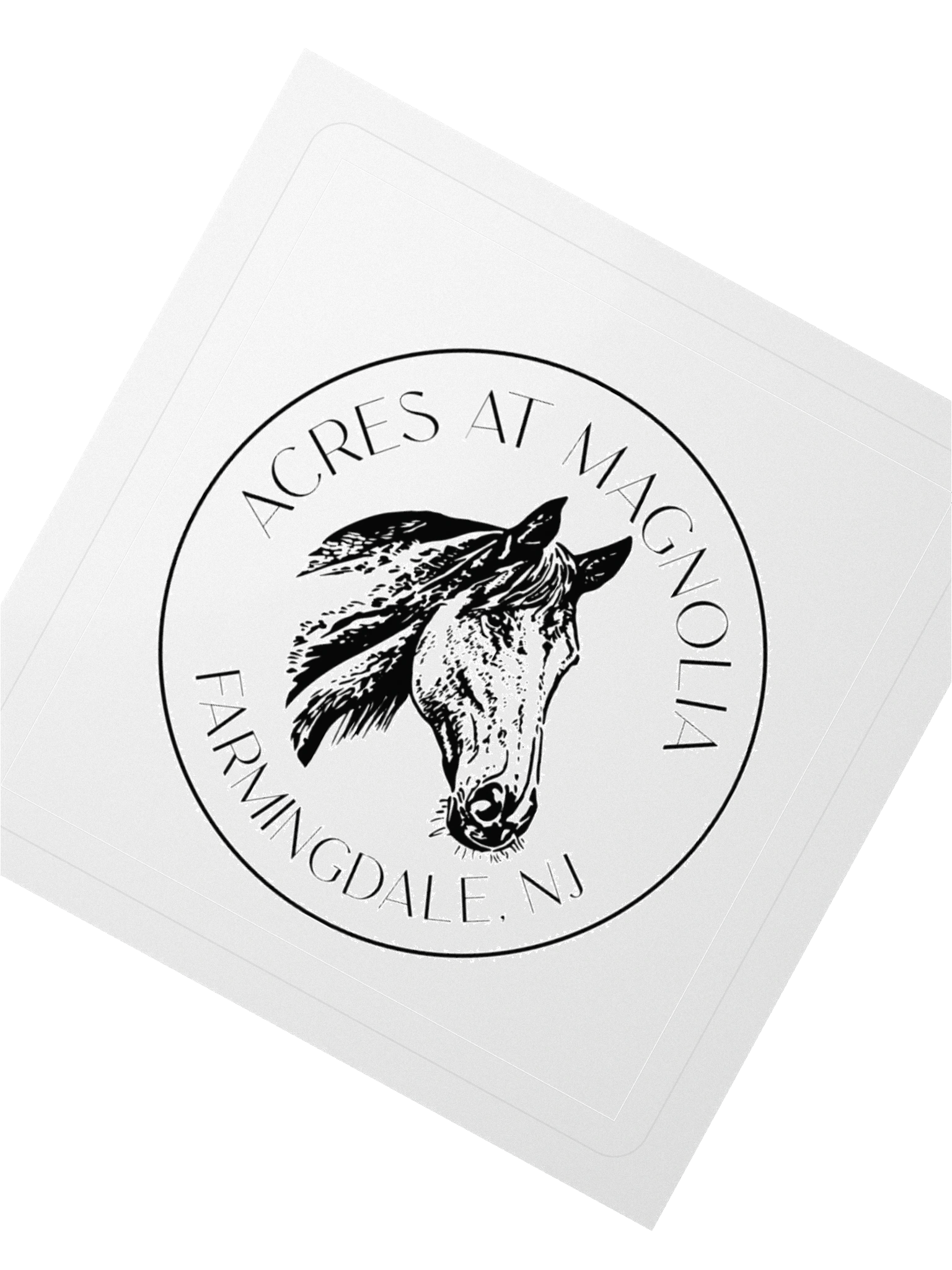 Acres At Magnolia Horse Sticker product image (5)