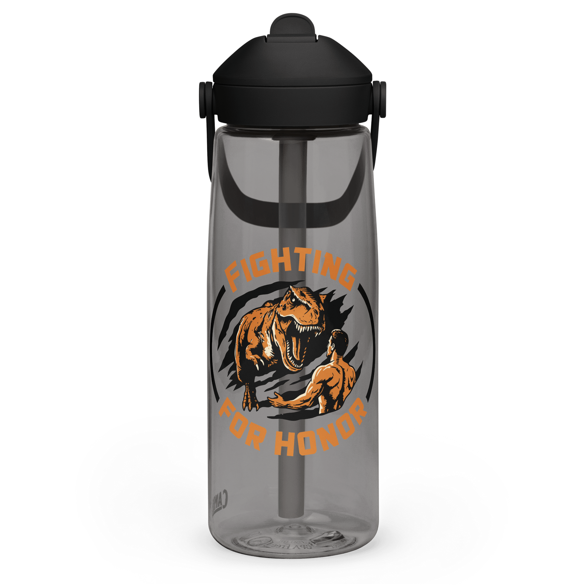 Fighting For Honor Flip Straw Water Bottle product image (3)
