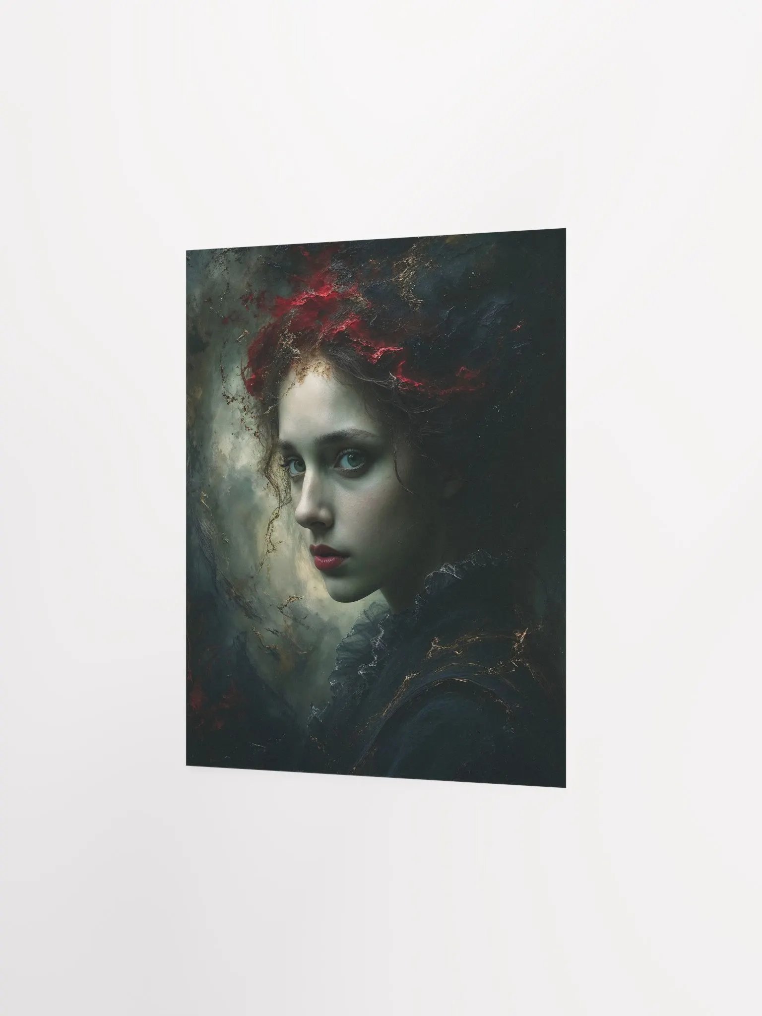 Gothic Muse Portrait Matte Poster product image (17)