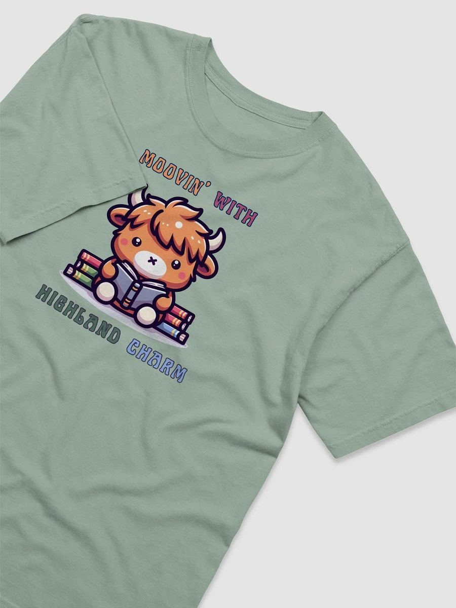Cute Highland Cow Reading product image (13)