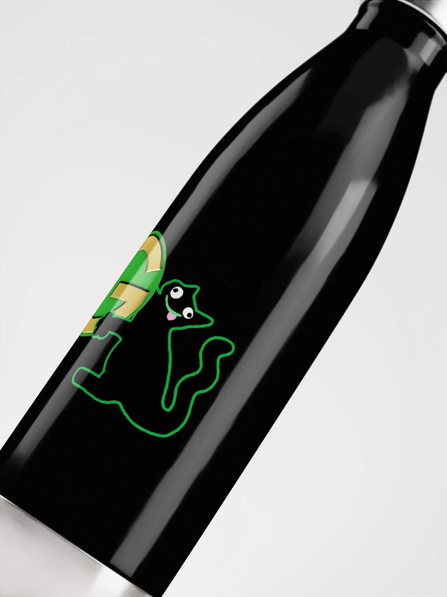 Aluminium Water bottle - Derpcat With Old Logo product image (5)