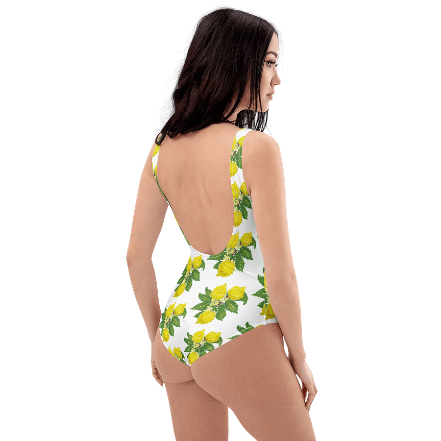 Lemon Love White One-Piece Swimsuit product image (8)