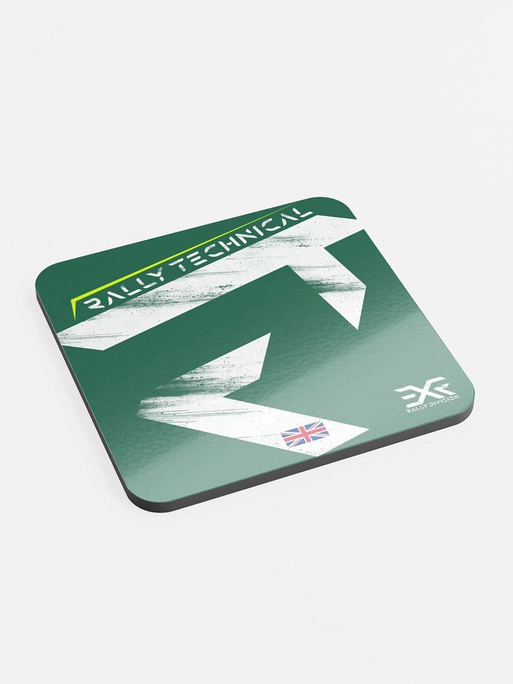 RT Cork Coaster - British Racing Green product image (2)