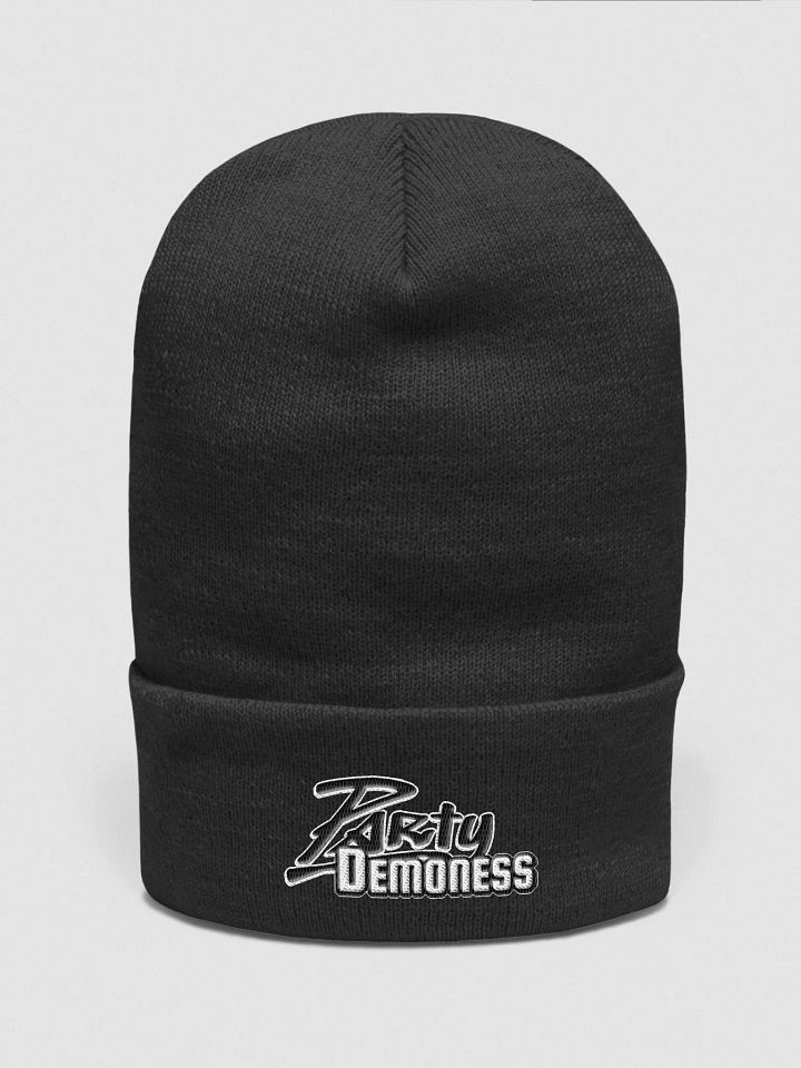 PartyDemoness Logo Beanie product image (1)