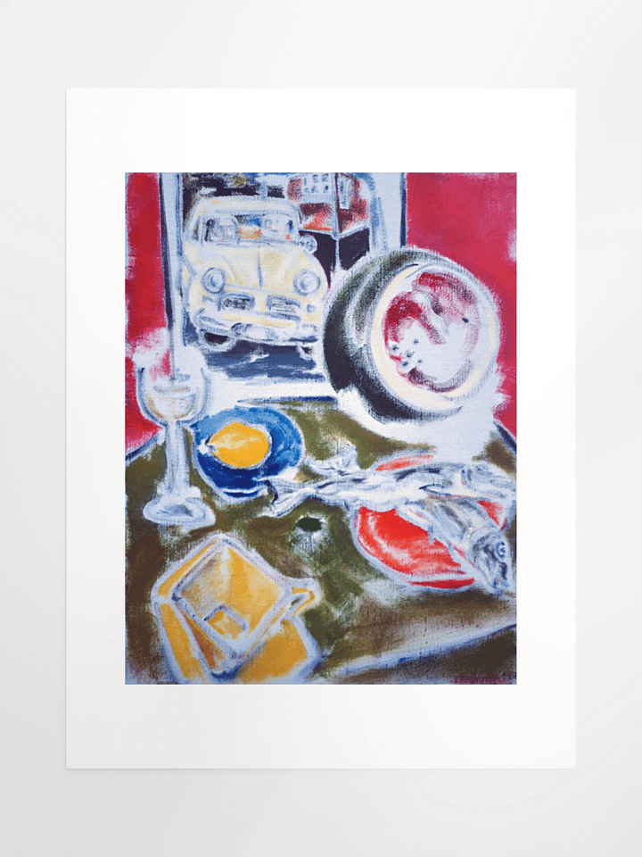 Copy of Still Life with Volvo 1987 print product image (2)