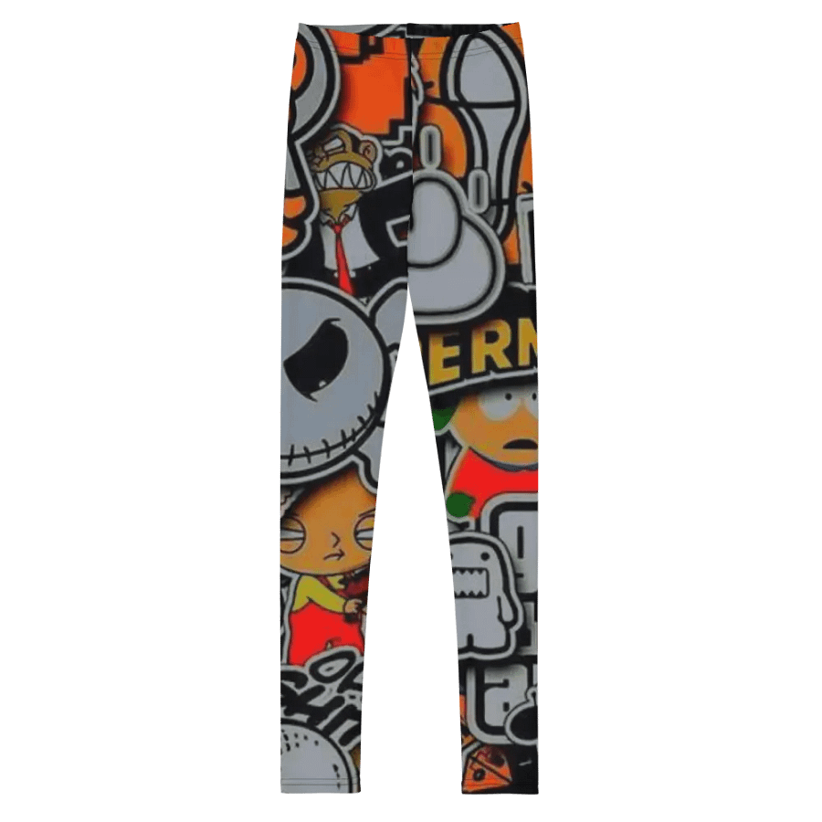 Kids Leggings – Cartoon Print for Fun & Playful Style product image (2)