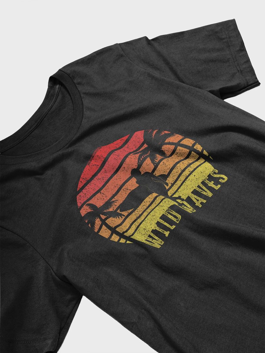Wild Waves Surf Girl Tropical Beach Surfing Tshirt product image (19)