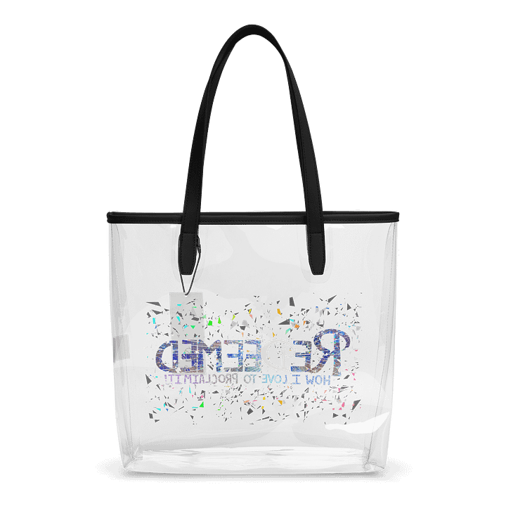 Tote-ally Redeemed Clear Bag product image (2)
