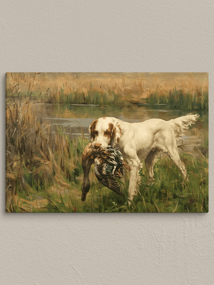 Leda and the Duck Canvas Print product image (1)