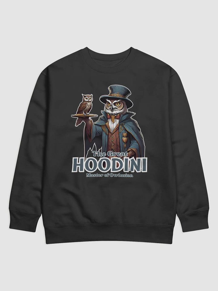 The Great Hoodini Funny Owl Magician Sweatshirt product image (1)