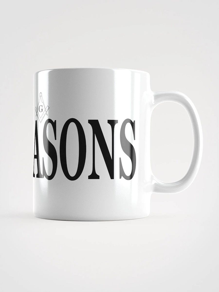 Fuck Masons - White Glossy Mug product image (2)