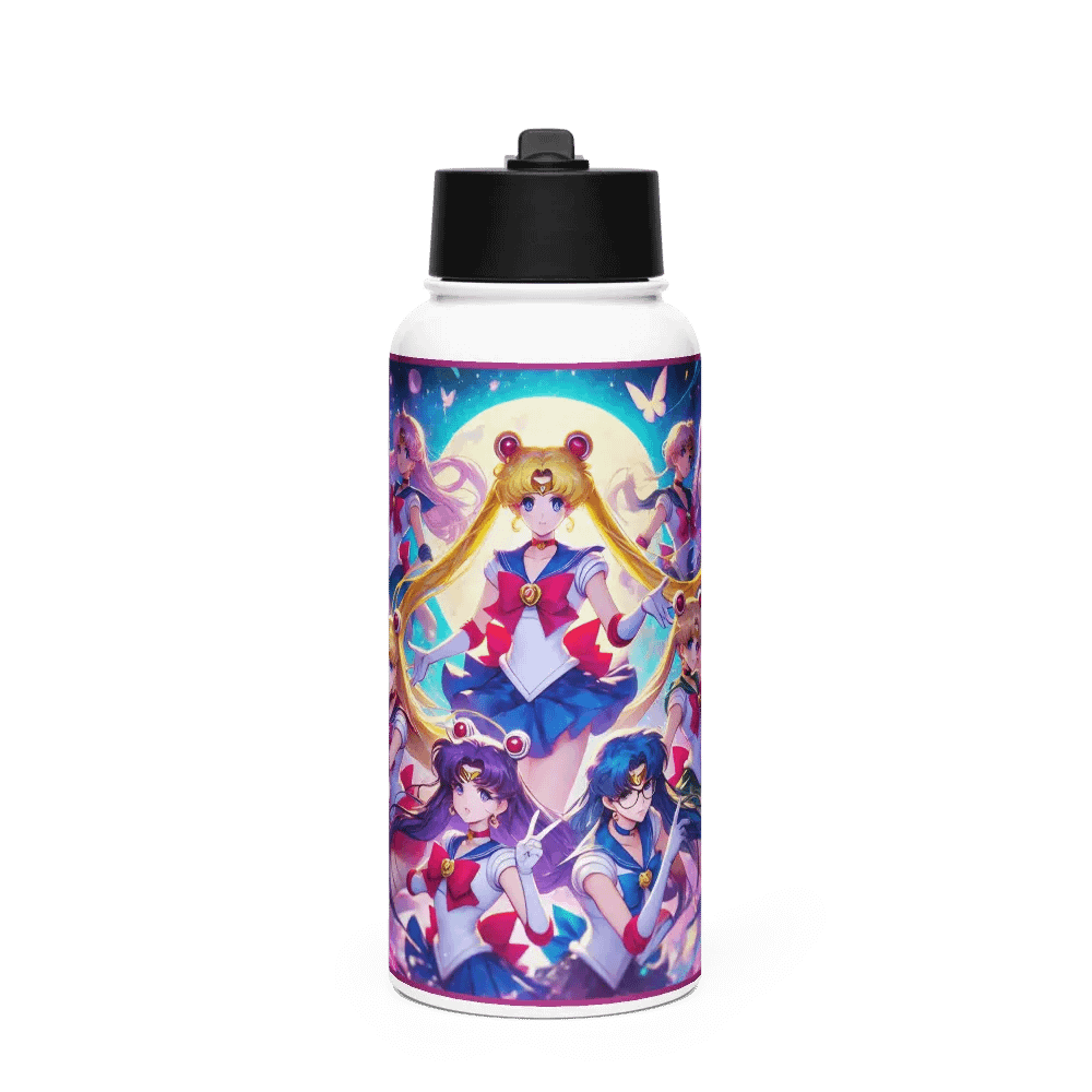 Celestial Sailor Squad Stainless Steel Water Bottle product image (1)