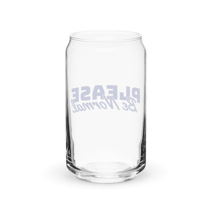 Please Be Normal Glass product image (6)