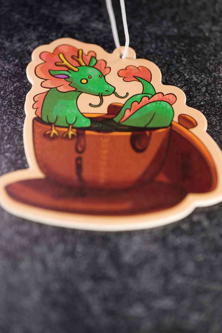 Air Freshener - Zodiac Drink - Oolong Tea Dragon product image (2)