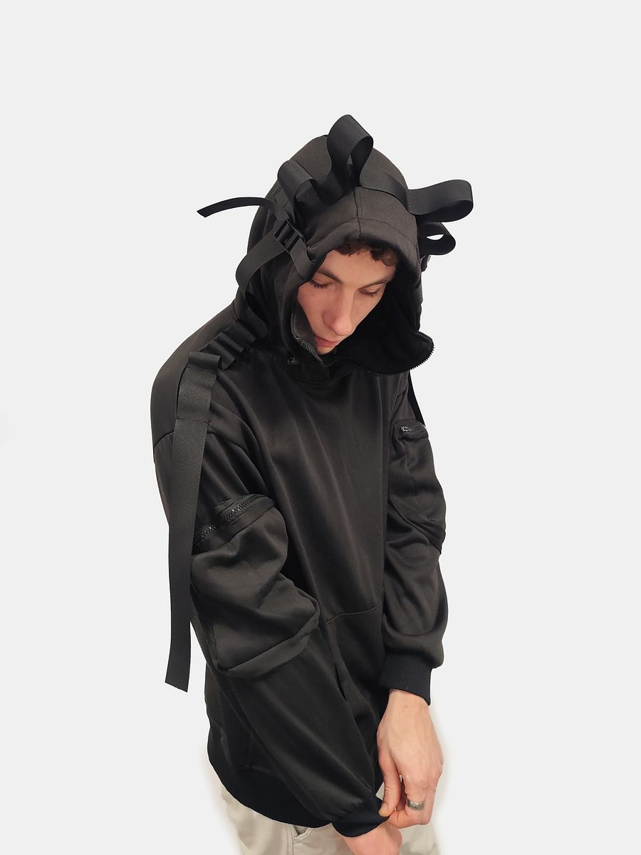 Black ClownTech Hoodie product image (3)
