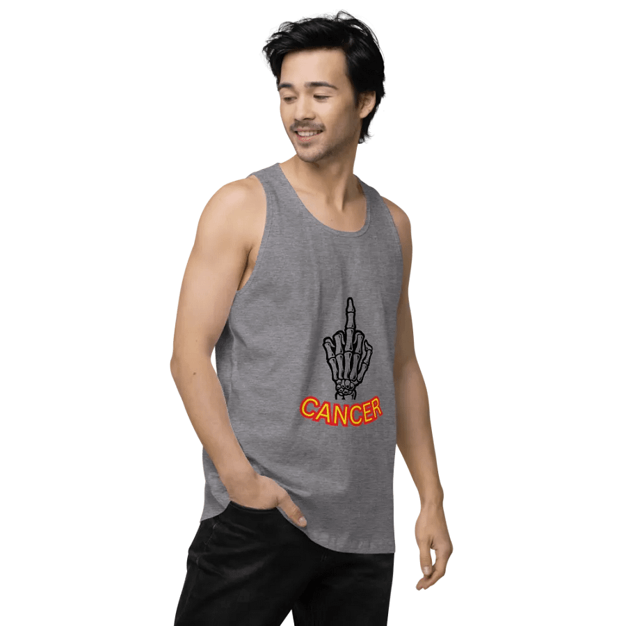 Rebellious Cancer Gesture Tank Top product image (34)