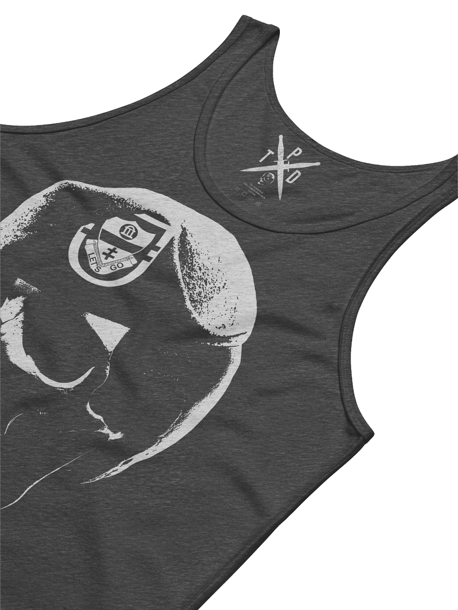 Skull Beret Tank Top product image (3)