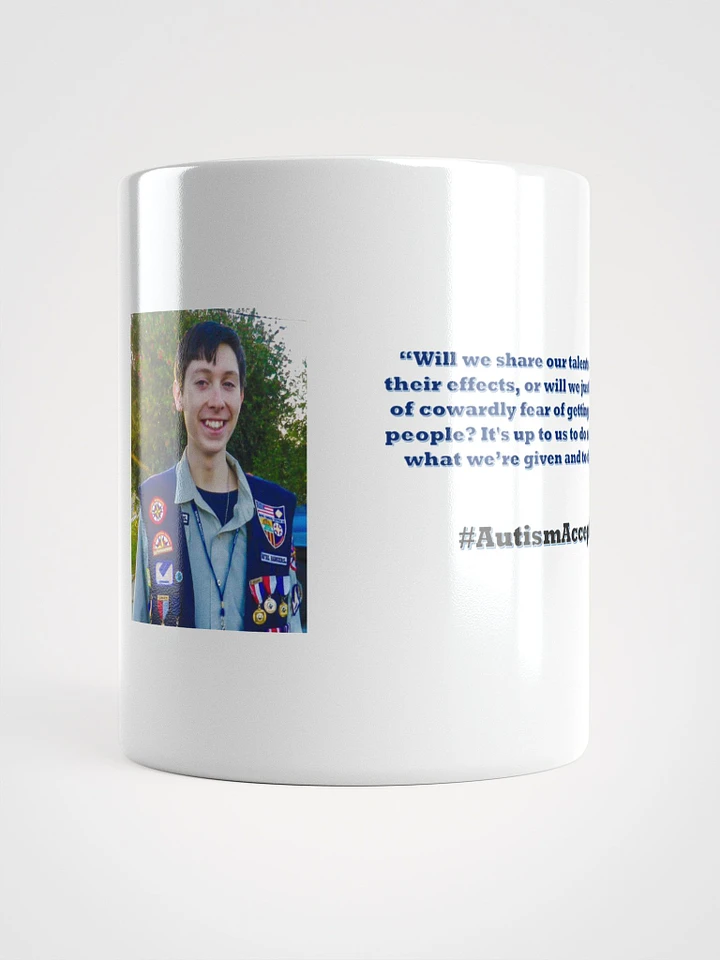 Glossy Mug with Quote 4 product image (1)
