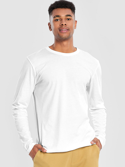 Photo showing Next Level Premium Fitted Long Sleeve Crew