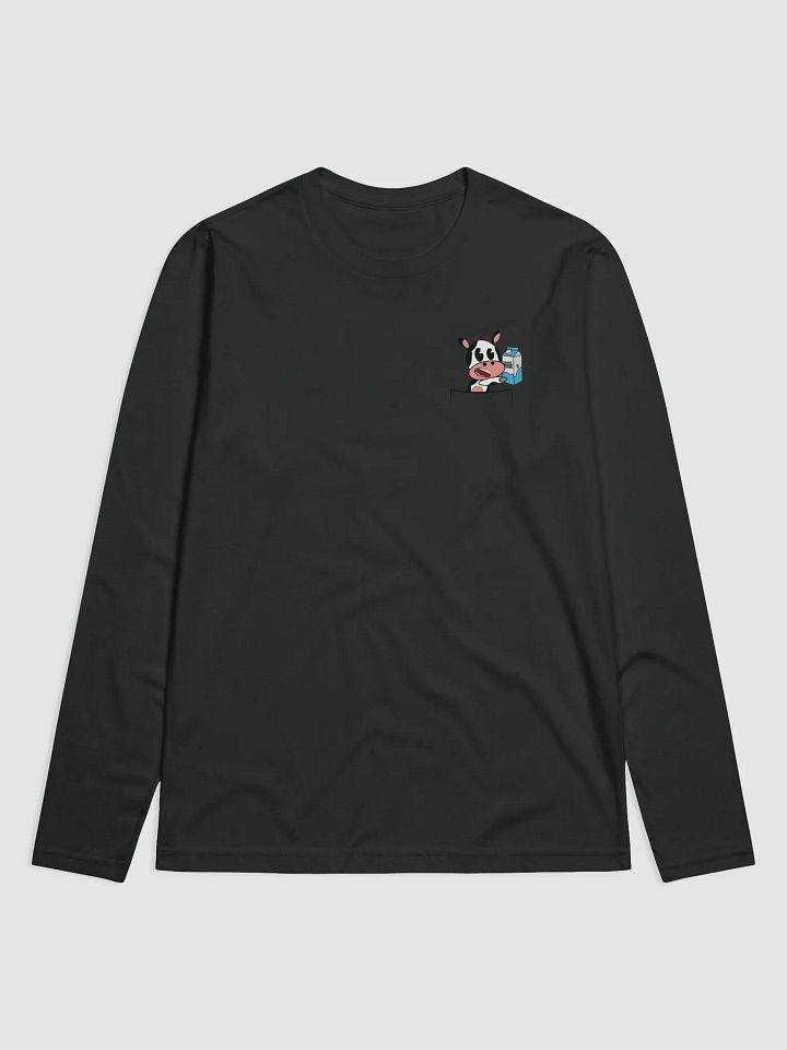Pocket Cow Long Sleeve product image (1)