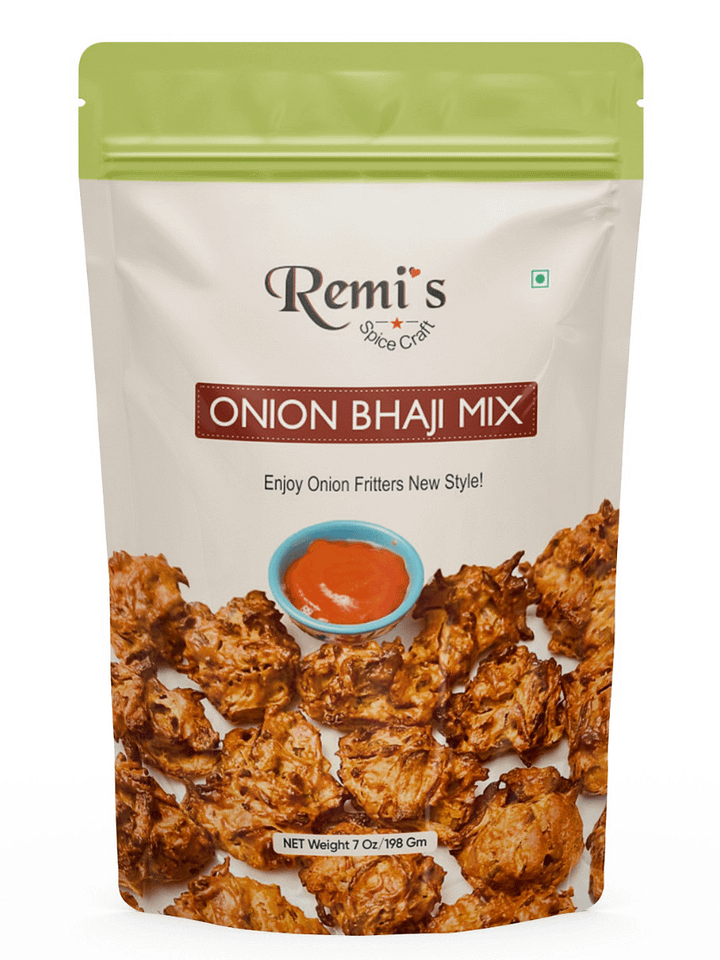 Remi's SpiceCraft Onion Bhaji Mix | Enjoy Onion Fritters in a new way product image (1)