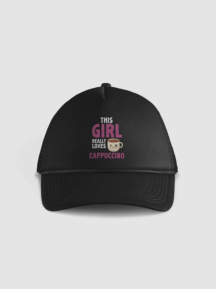 This Girl Really Loves Cappuccino Hat | Coffee Lover Cap product image (1)