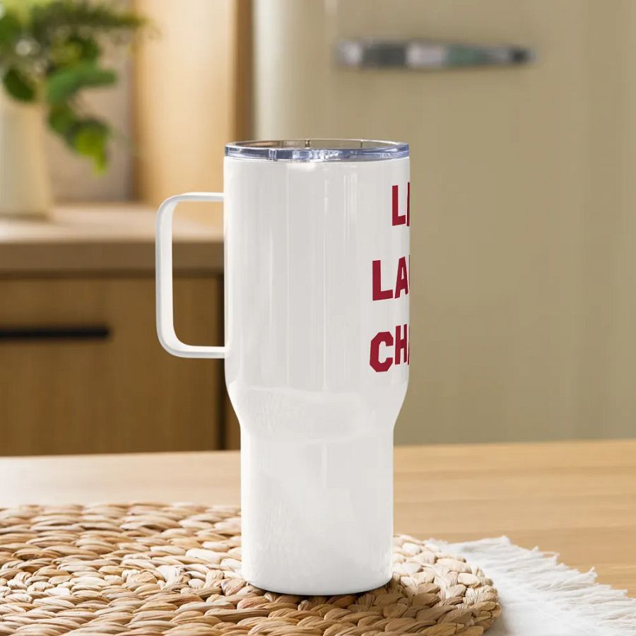 LIVE LAUGH CHAOS Tumbler with Handle product image (10)