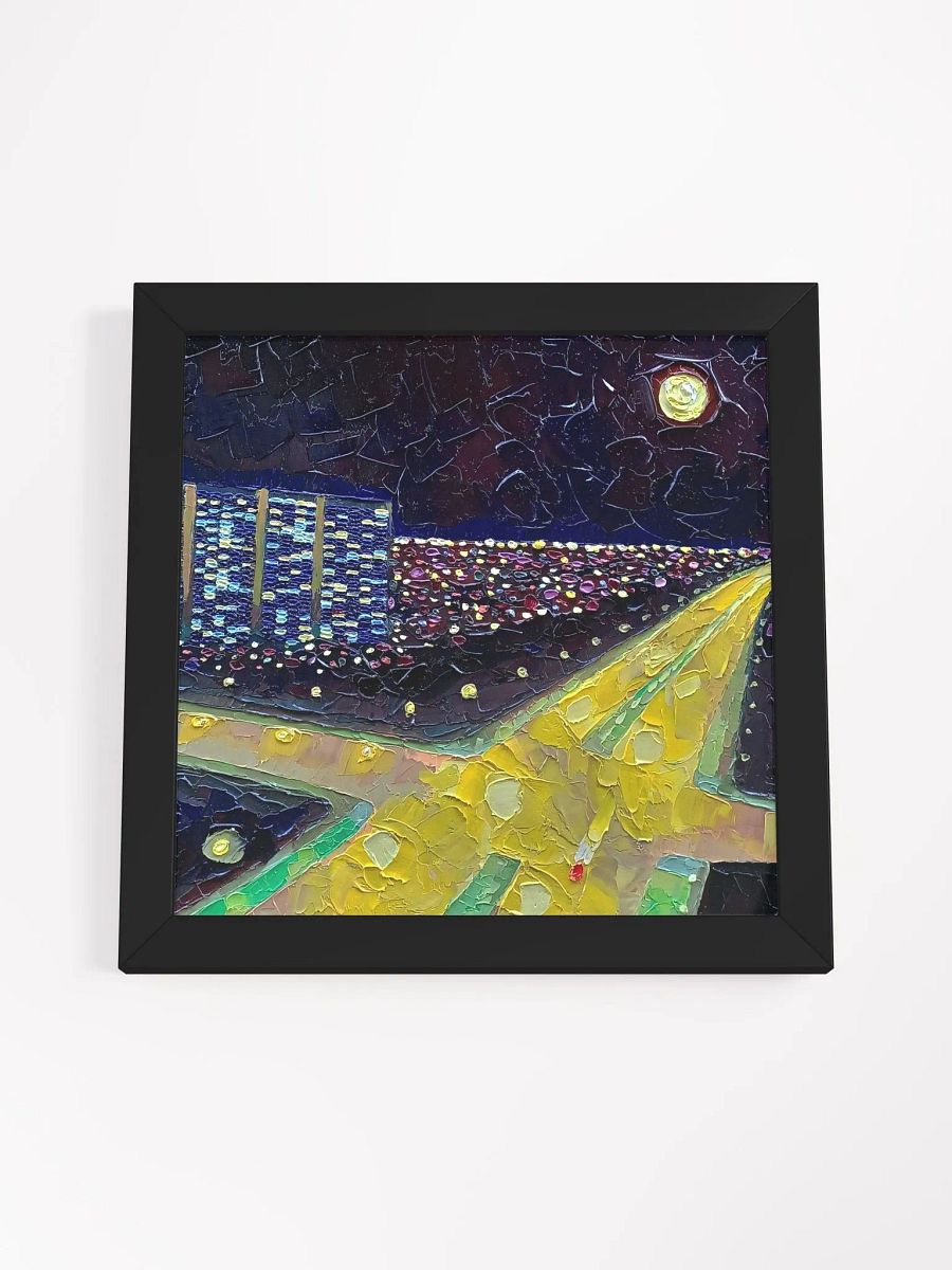 The Vein Of The City Framed Print product image (6)
