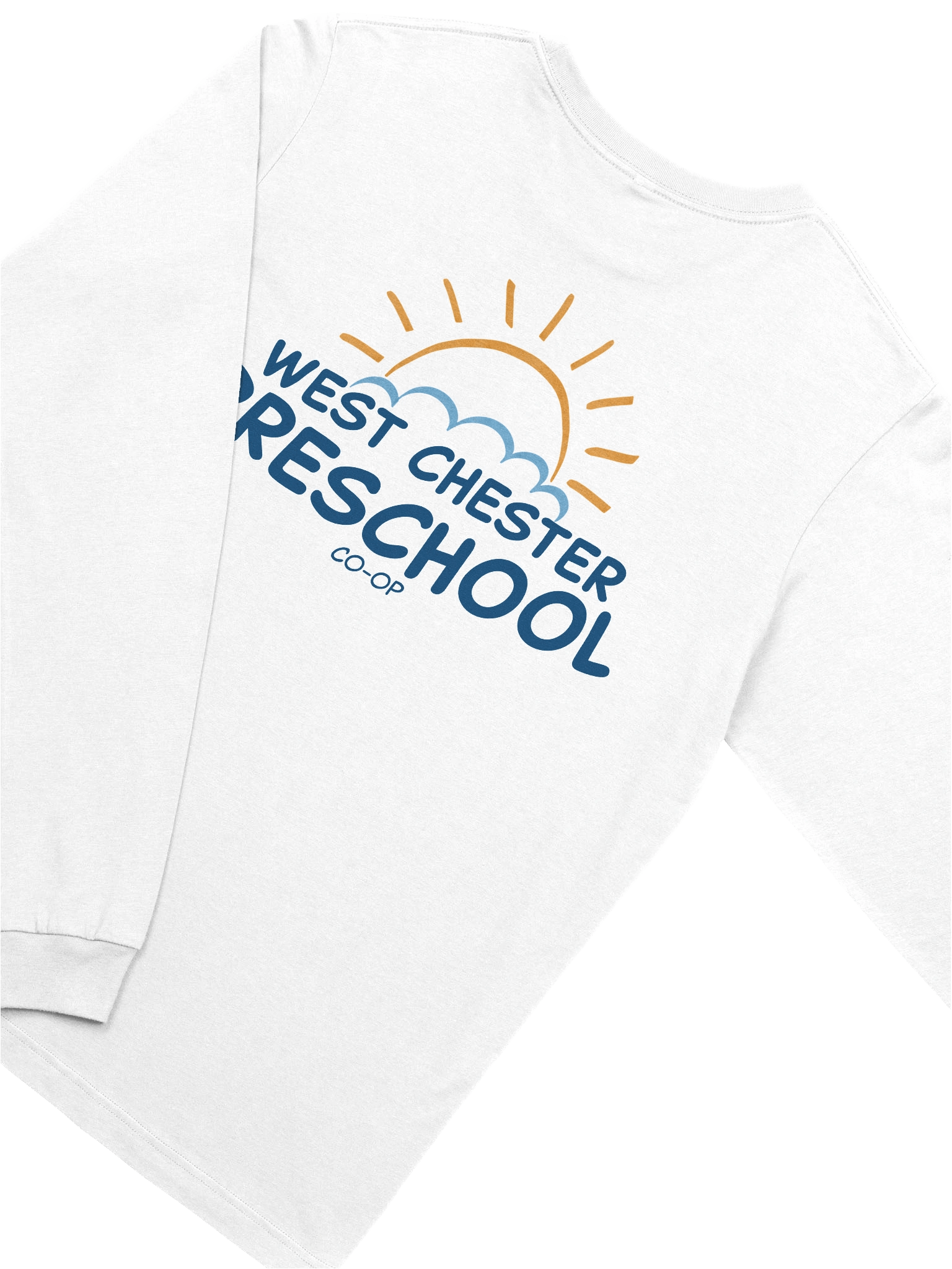 Unisex White Long Sleeve Tee product image (4)