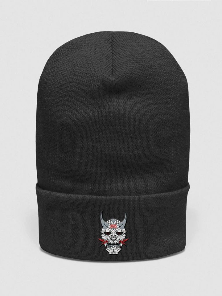DontDieSenpai Logo Beanie product image (1)