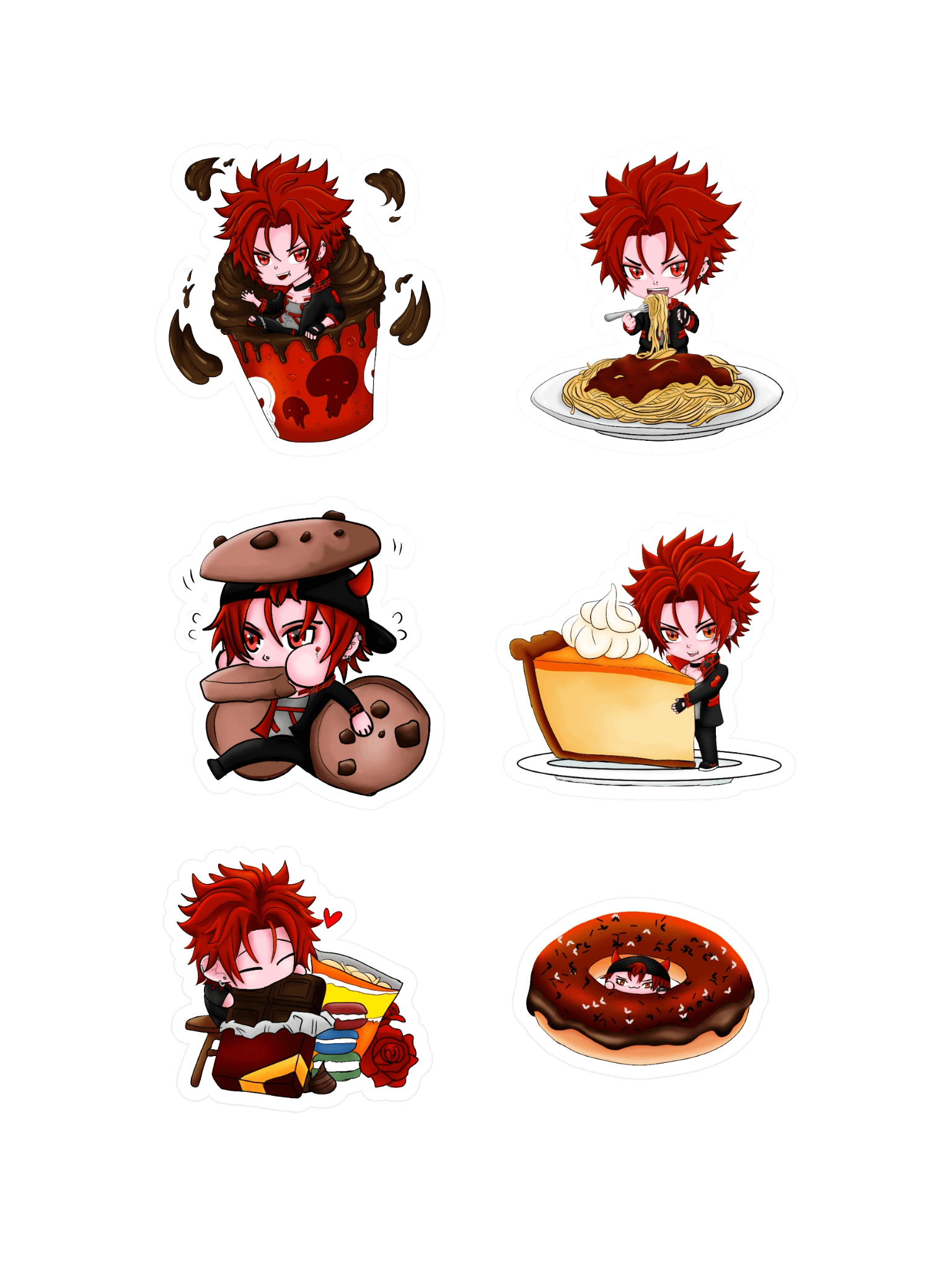 Jozzer Snack Pack - Sticker Sheet product image (2)
