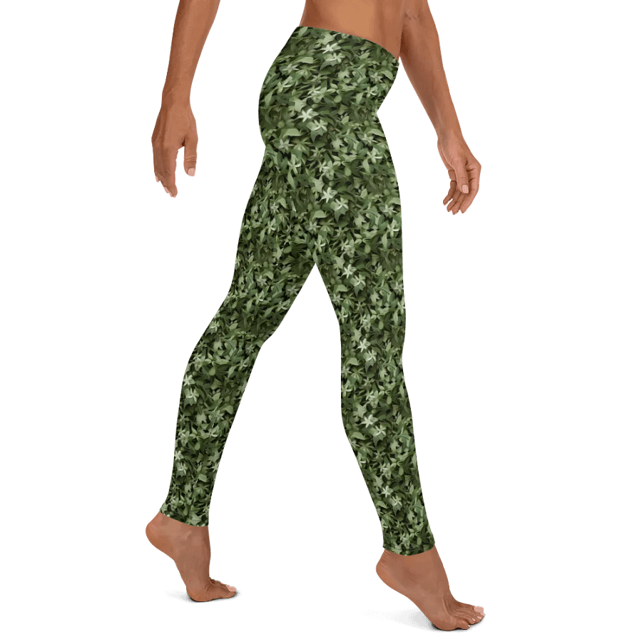 DARK GREEN CAMO PATTERN LEGGINGS product image (5)