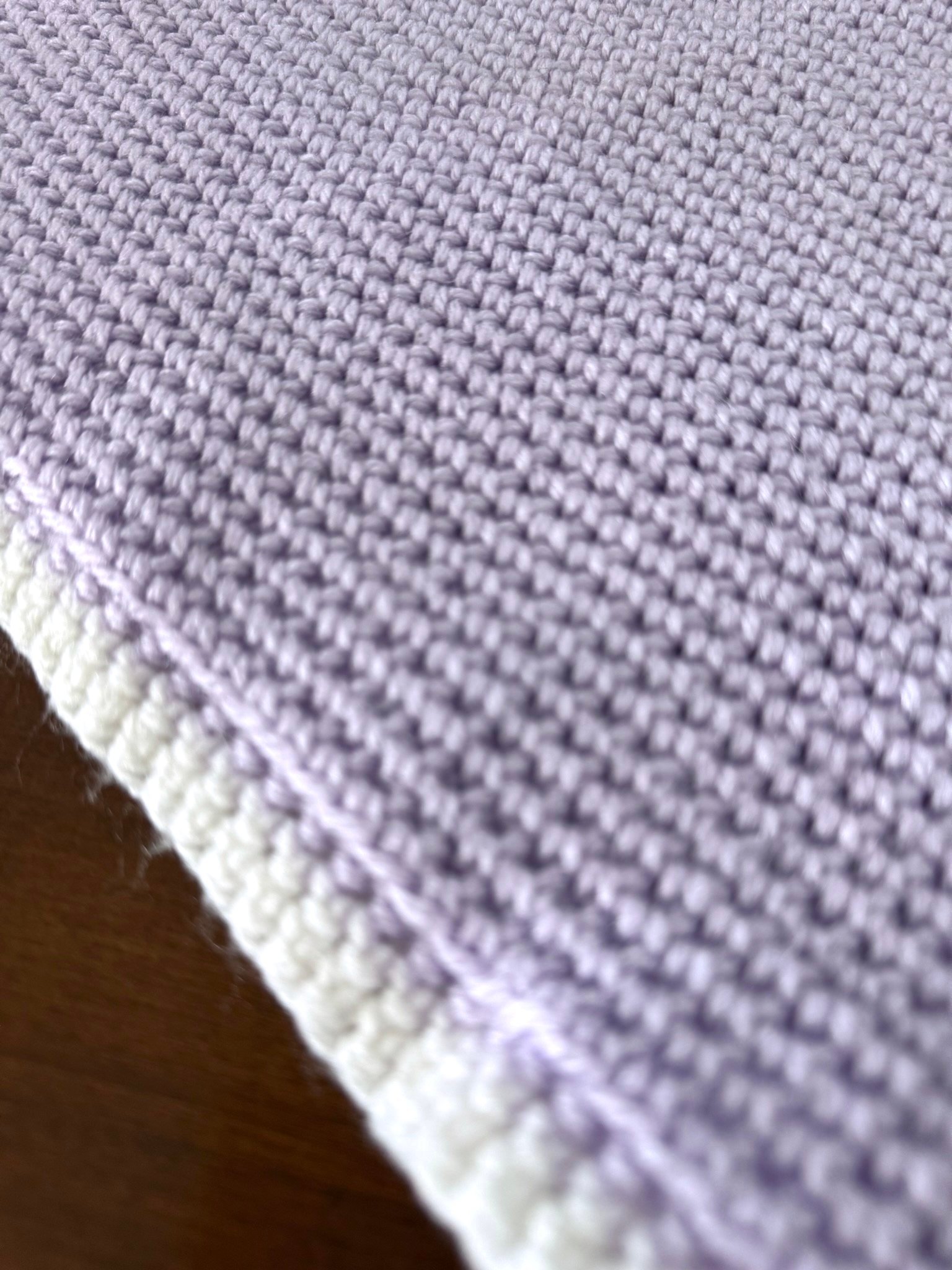 Waffle Weave Crochet Baby Blanket product image (3)