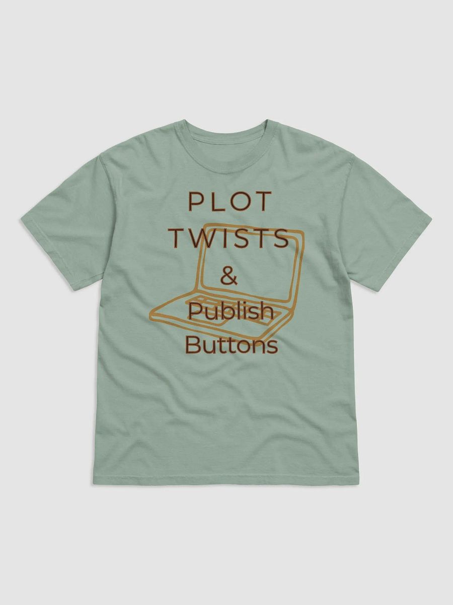 Plot Twists and Publish Buttons – A Must-Have Shirt for Writers product image (2)