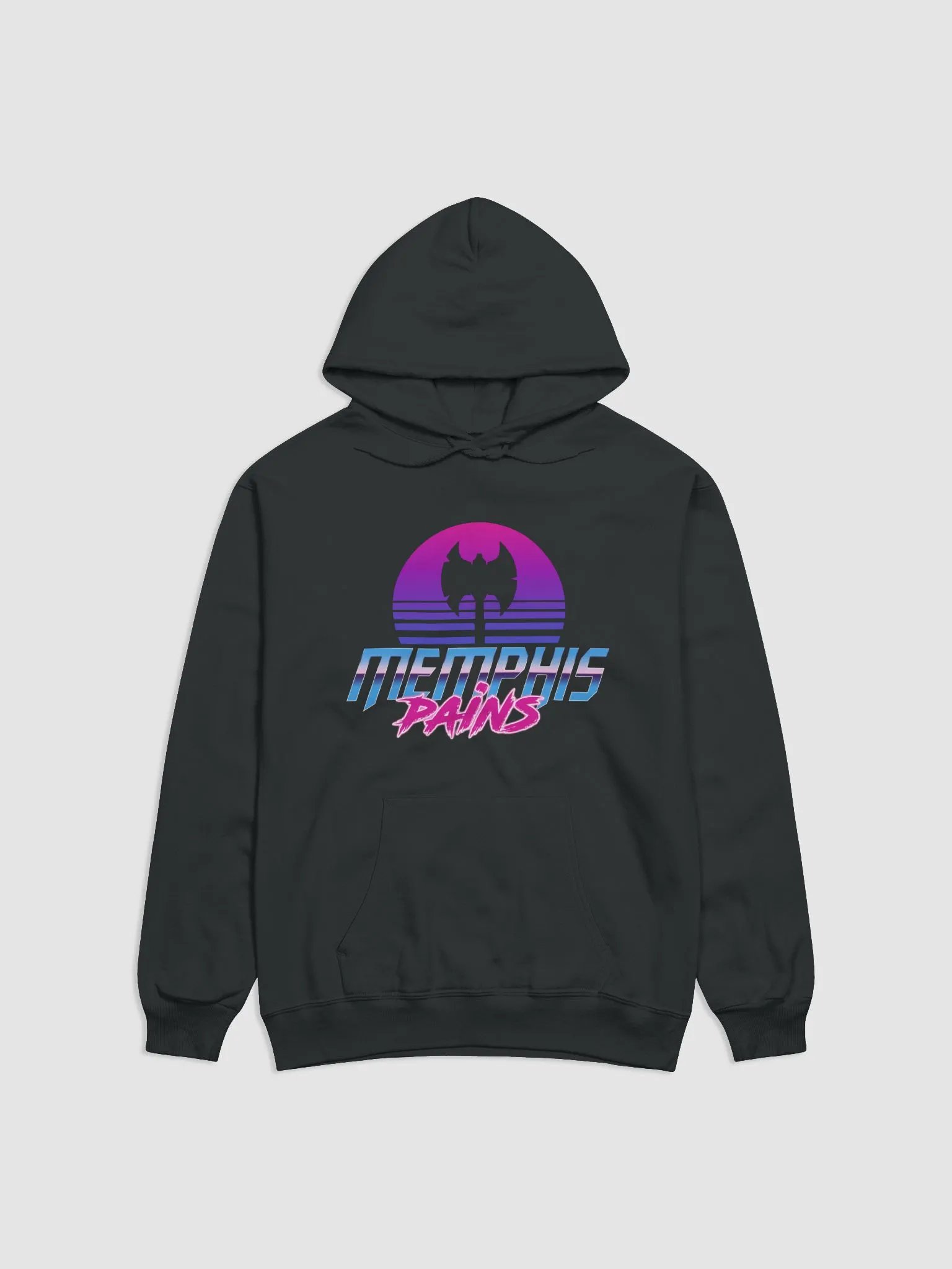 Memphis Pains - Retro Axe Hoodie product image (2)