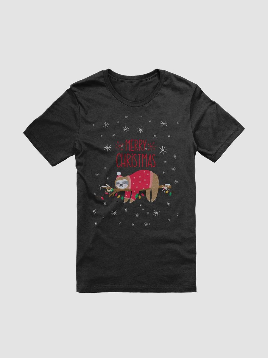 Merry Sloth Christmas T-Shirt product image (6)