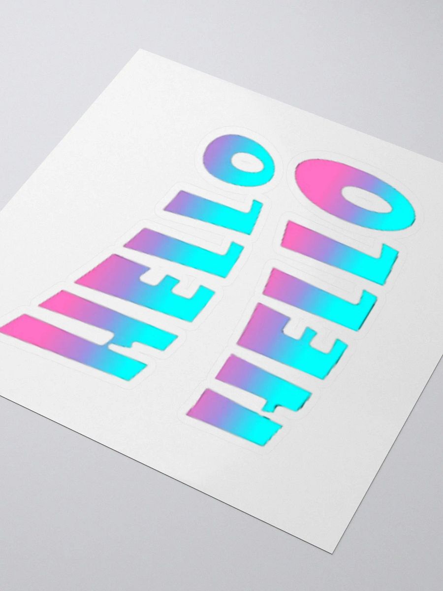Hello Hellooo OG Sticker product image (3)