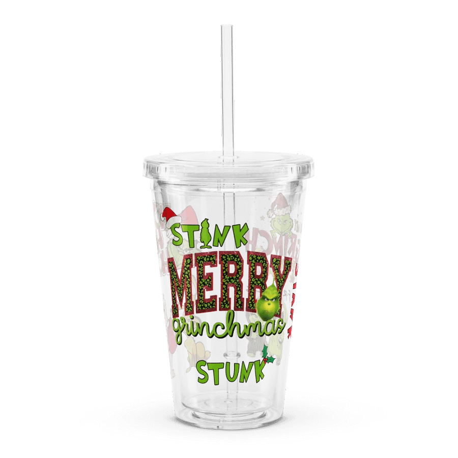 Merry Grinchmas Double Wall Tumbler product image (1)