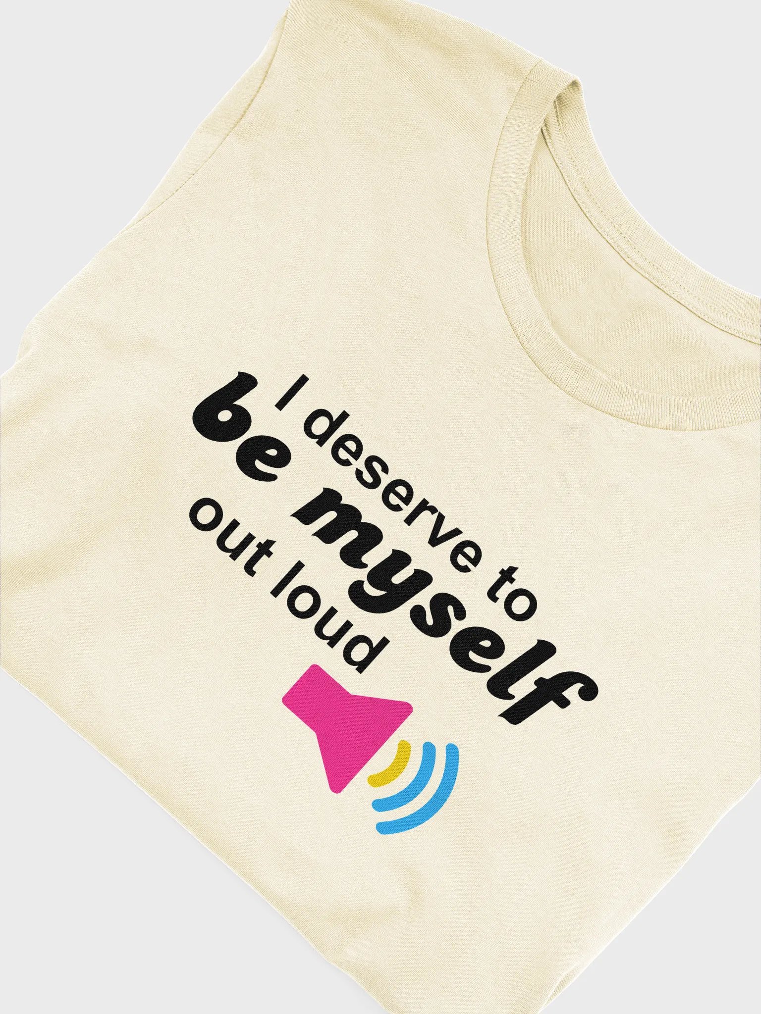 be myself out loud pansexual t-shirt product image (5)