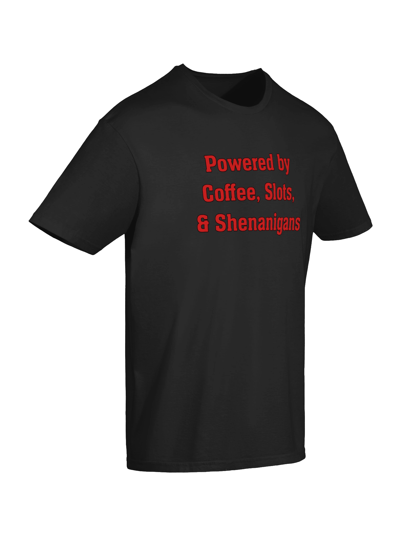 The Vegas Fuel Tee – Powered by Coffee, Slots, & Shenanigans product image (10)