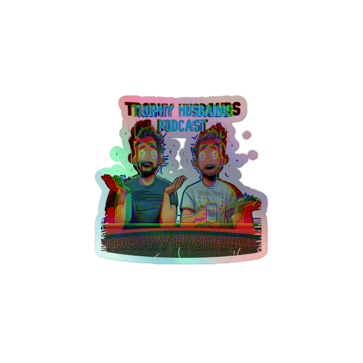 Trophy Husbands - Glitched Sticker product image (1)