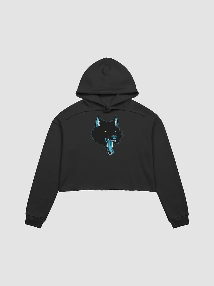 Feral wolf crop hoodie product image (1)