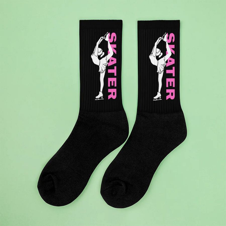 Black SKATER Socks product image (5)