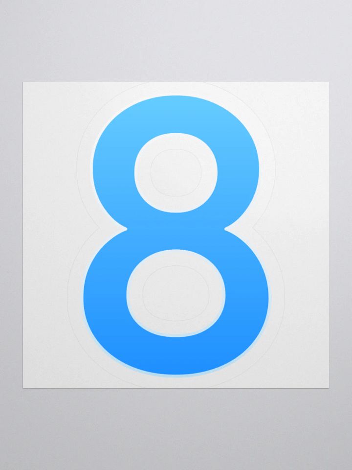 8 Sticker: Ocean product image (1)