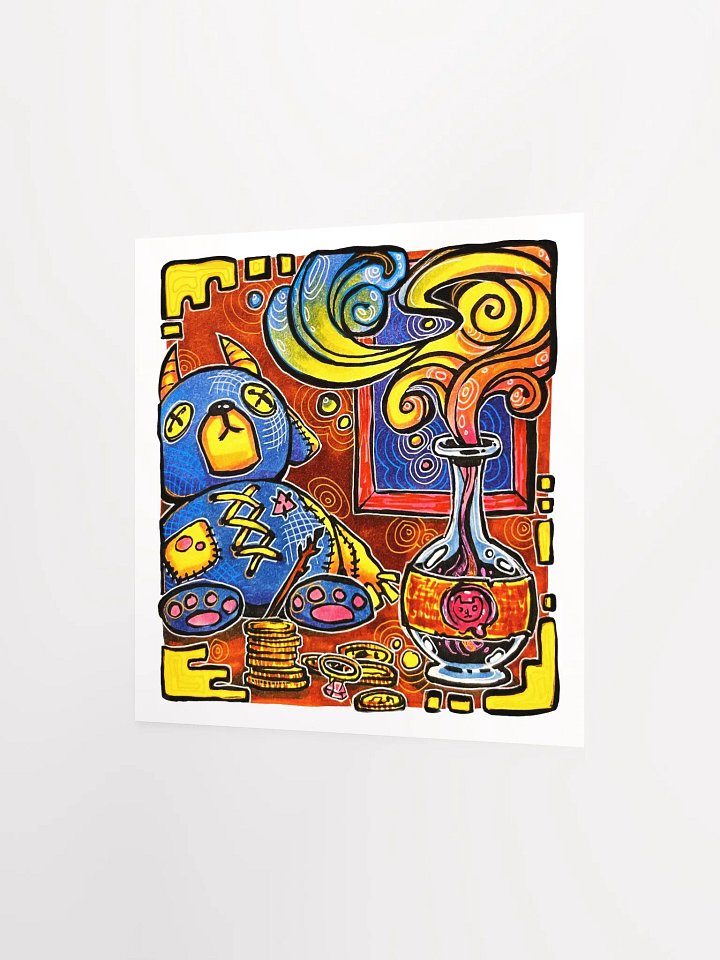 Potion of Teddybearification Art Print product image (2)