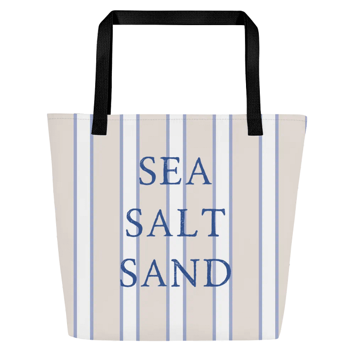 Sea Salt Sand Beach Bag Classic Stripes product image (1)