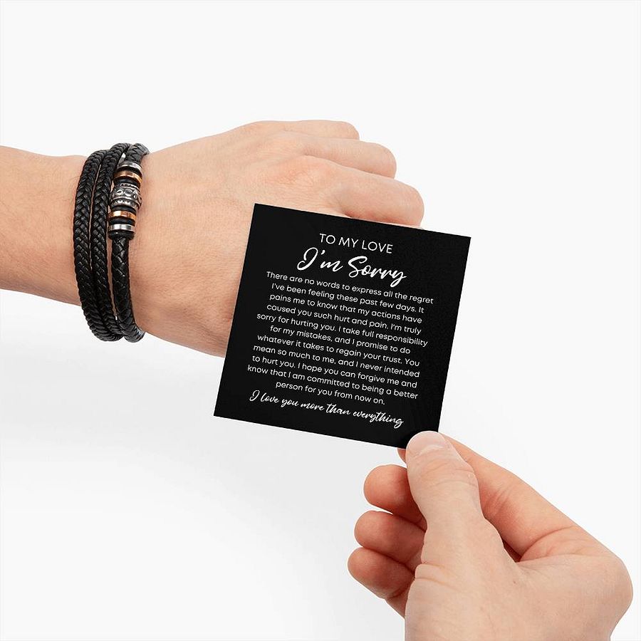 To My Love I'm Sorry - Forever Bracelet - I Love You More Than Everything product image (7)