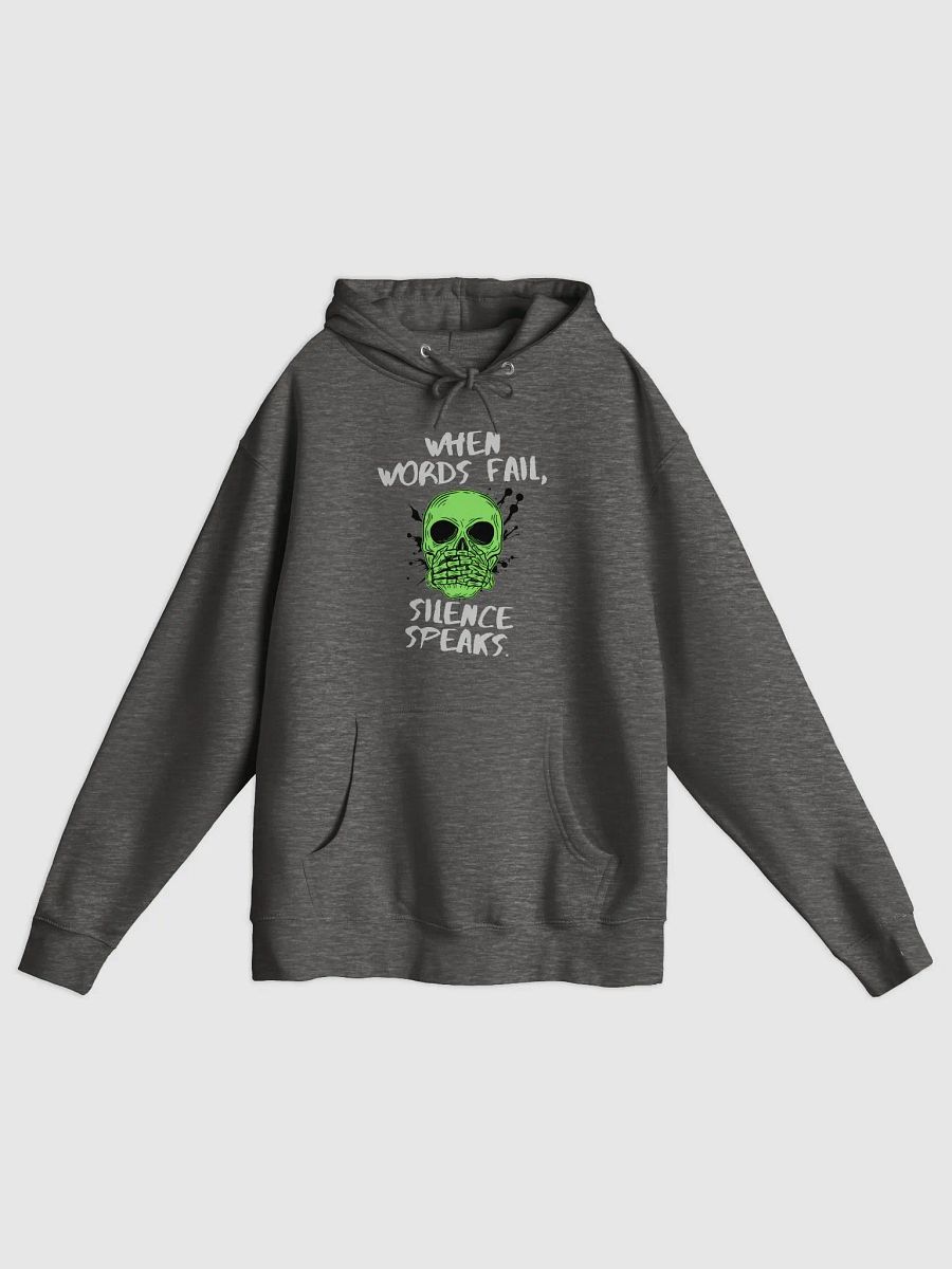 Silent Expression Skull Hoodie product image (2)