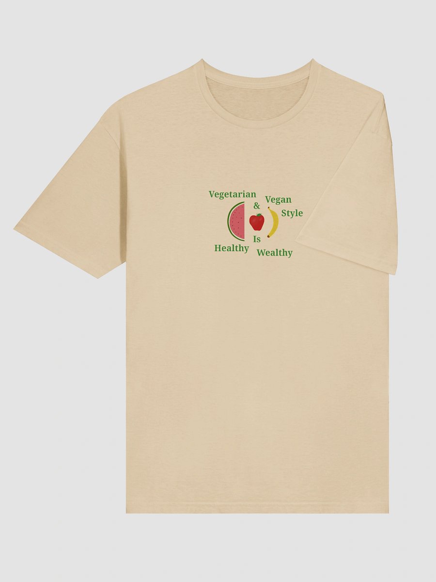 Healthy & Wealthy Vegan T-Shirt product image (6)