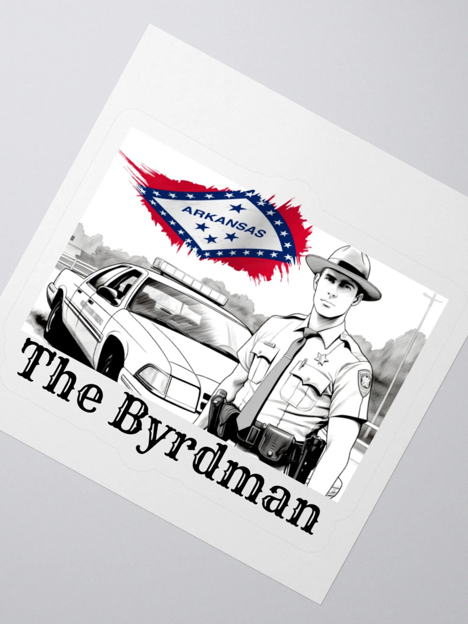 Arkansas State Police Kiss Cut Stickers - The Byrdan product image (3)